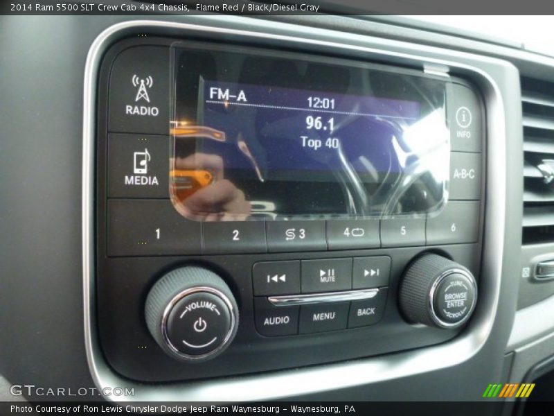 Flame Red / Black/Diesel Gray 2014 Ram 5500 SLT Crew Cab 4x4 Chassis