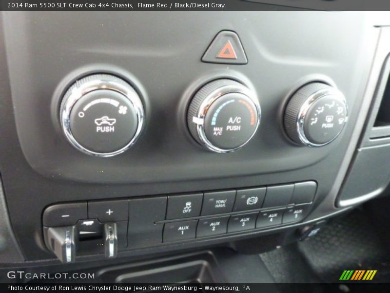 Flame Red / Black/Diesel Gray 2014 Ram 5500 SLT Crew Cab 4x4 Chassis