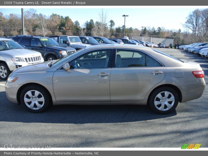 Desert Sand Metallic / Bisque 2009 Toyota Camry LE
