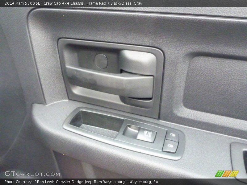 Flame Red / Black/Diesel Gray 2014 Ram 5500 SLT Crew Cab 4x4 Chassis