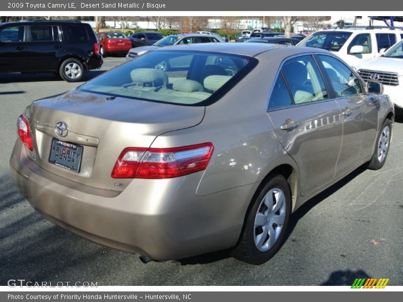 Desert Sand Metallic / Bisque 2009 Toyota Camry LE
