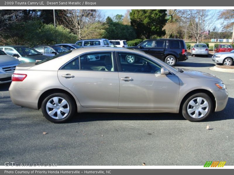 Desert Sand Metallic / Bisque 2009 Toyota Camry LE