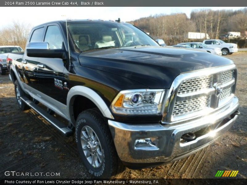 Black / Black 2014 Ram 2500 Laramie Crew Cab 4x4