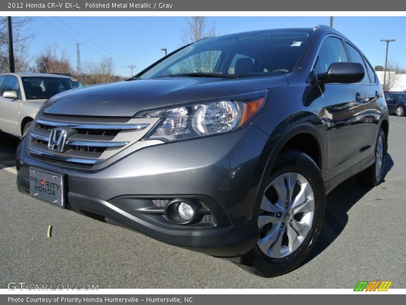 Polished Metal Metallic / Gray 2012 Honda CR-V EX-L