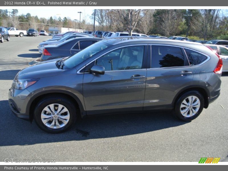 Polished Metal Metallic / Gray 2012 Honda CR-V EX-L