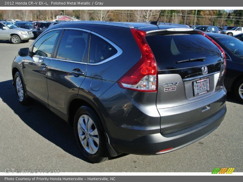 Polished Metal Metallic / Gray 2012 Honda CR-V EX-L