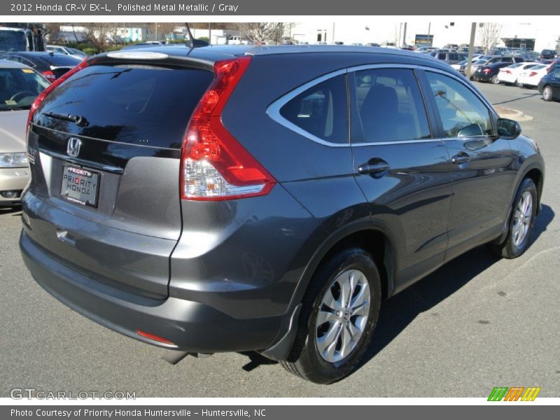 Polished Metal Metallic / Gray 2012 Honda CR-V EX-L
