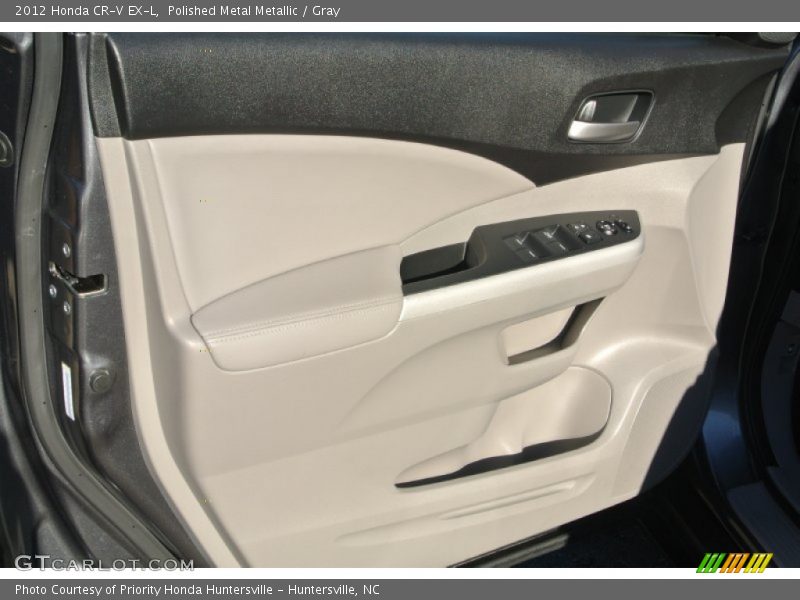 Polished Metal Metallic / Gray 2012 Honda CR-V EX-L