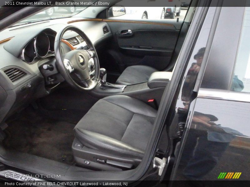 Black Granite Metallic / Ebony 2011 Chevrolet Malibu LT