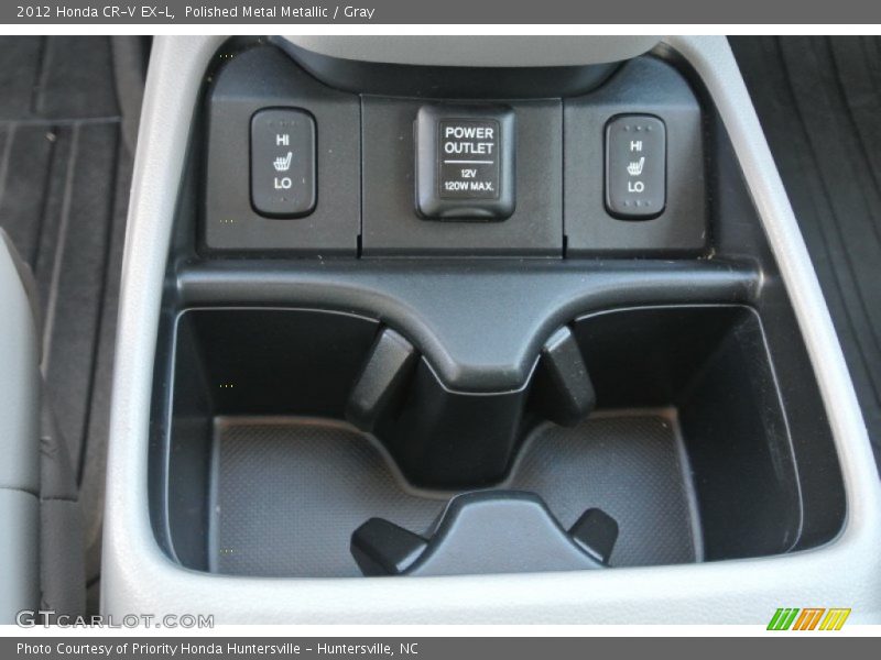 Polished Metal Metallic / Gray 2012 Honda CR-V EX-L