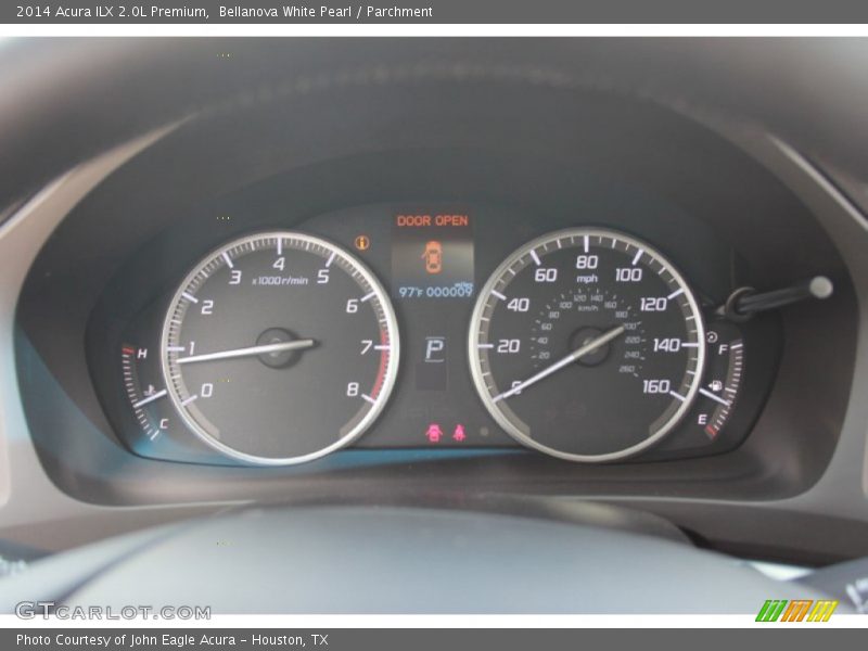 Bellanova White Pearl / Parchment 2014 Acura ILX 2.0L Premium