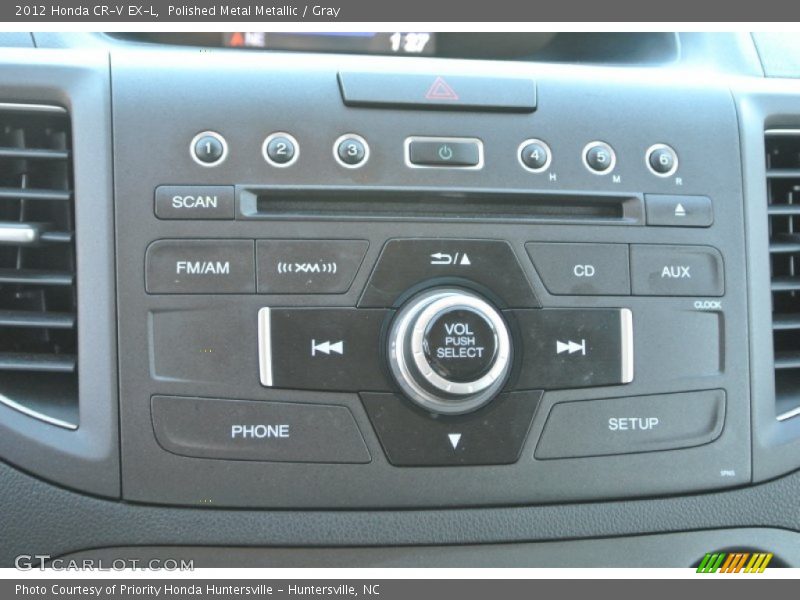 Polished Metal Metallic / Gray 2012 Honda CR-V EX-L
