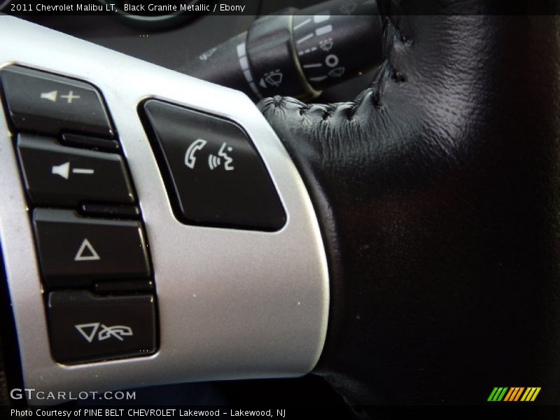 Black Granite Metallic / Ebony 2011 Chevrolet Malibu LT