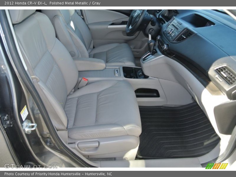 Polished Metal Metallic / Gray 2012 Honda CR-V EX-L