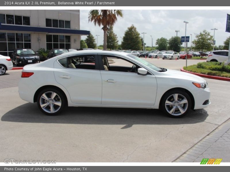 Bellanova White Pearl / Parchment 2014 Acura ILX 2.0L Premium