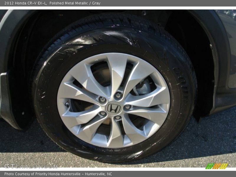 Polished Metal Metallic / Gray 2012 Honda CR-V EX-L