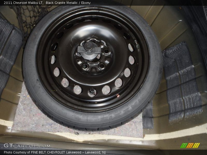 Black Granite Metallic / Ebony 2011 Chevrolet Malibu LT