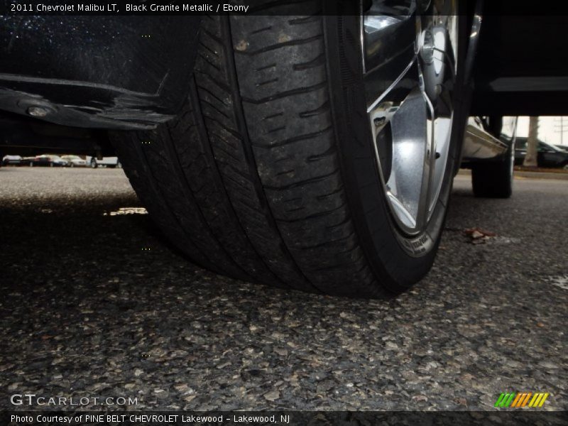 Black Granite Metallic / Ebony 2011 Chevrolet Malibu LT