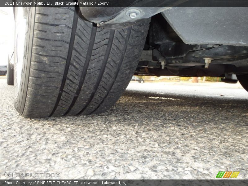 Black Granite Metallic / Ebony 2011 Chevrolet Malibu LT