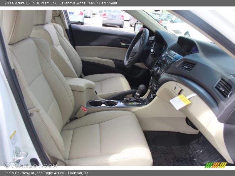 Bellanova White Pearl / Parchment 2014 Acura ILX 2.0L Premium