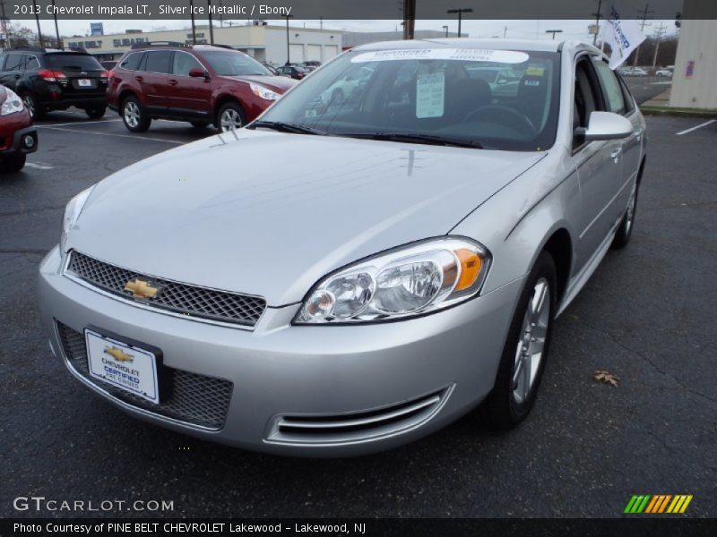 Silver Ice Metallic / Ebony 2013 Chevrolet Impala LT