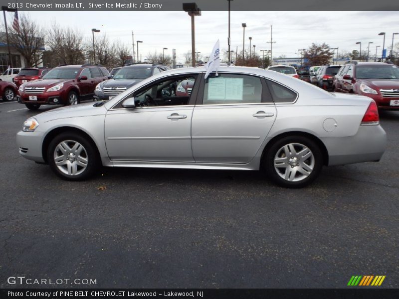 Silver Ice Metallic / Ebony 2013 Chevrolet Impala LT