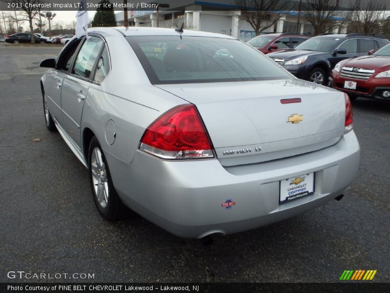 Silver Ice Metallic / Ebony 2013 Chevrolet Impala LT