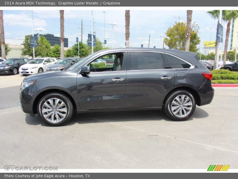 Graphite Luster Metallic / Graystone 2014 Acura MDX Technology