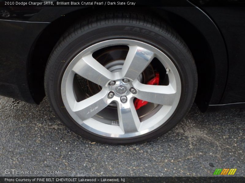 Brilliant Black Crystal Pearl / Dark Slate Gray 2010 Dodge Charger SRT8