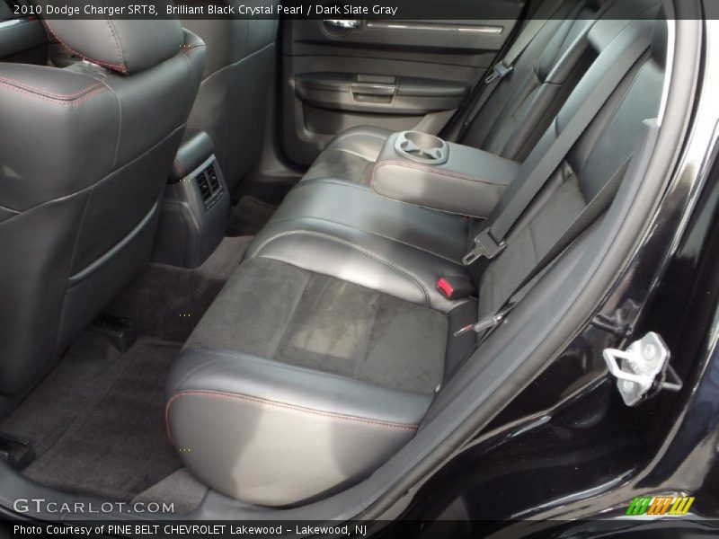 Brilliant Black Crystal Pearl / Dark Slate Gray 2010 Dodge Charger SRT8