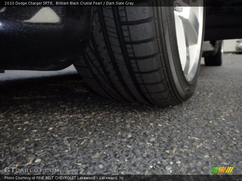 Brilliant Black Crystal Pearl / Dark Slate Gray 2010 Dodge Charger SRT8