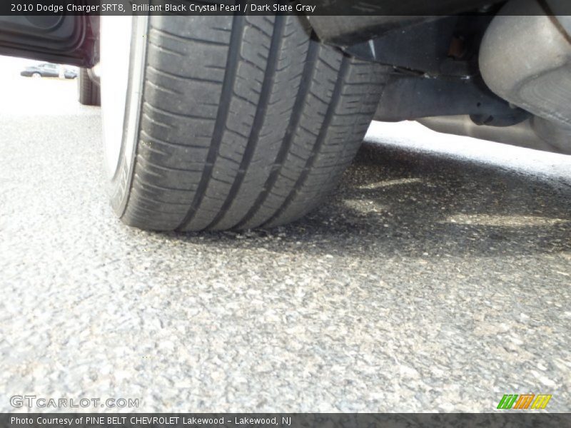 Brilliant Black Crystal Pearl / Dark Slate Gray 2010 Dodge Charger SRT8