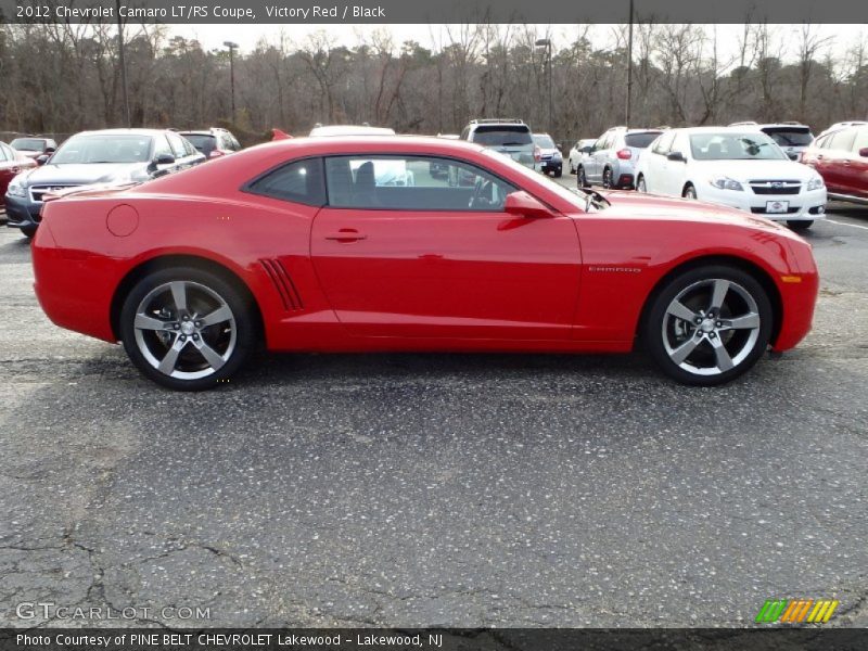 Victory Red / Black 2012 Chevrolet Camaro LT/RS Coupe
