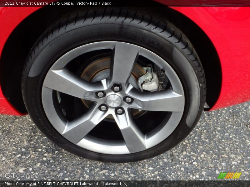 Victory Red / Black 2012 Chevrolet Camaro LT/RS Coupe