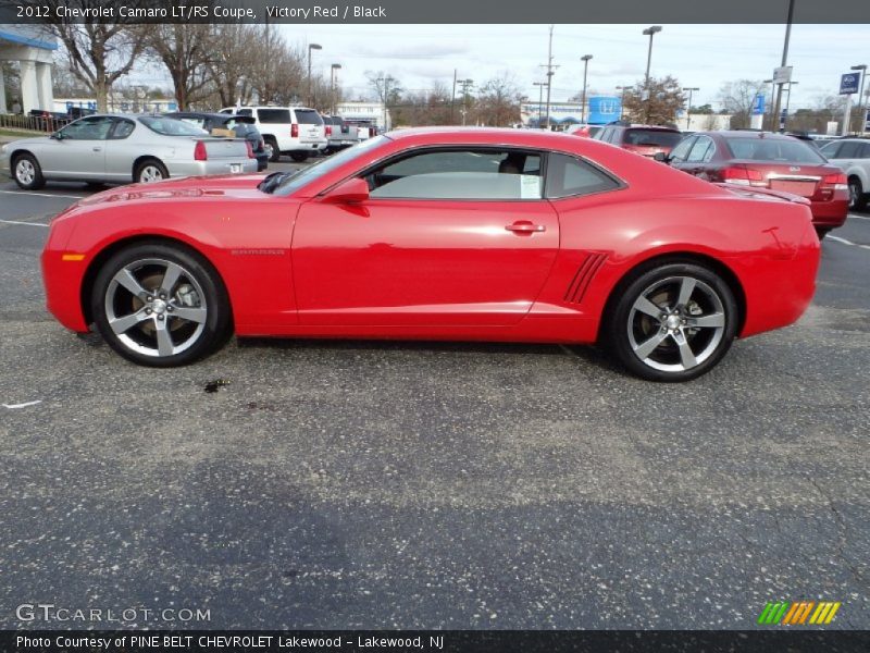 Victory Red / Black 2012 Chevrolet Camaro LT/RS Coupe