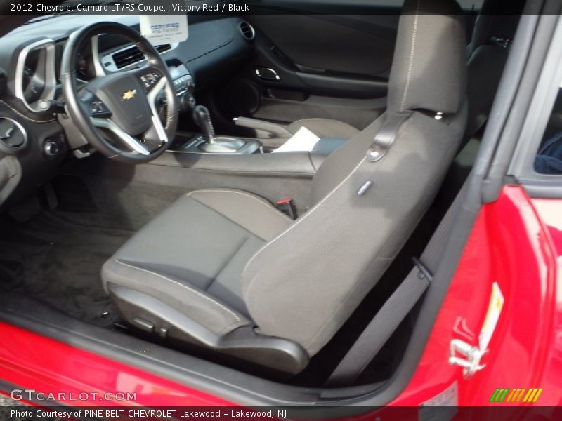 Victory Red / Black 2012 Chevrolet Camaro LT/RS Coupe