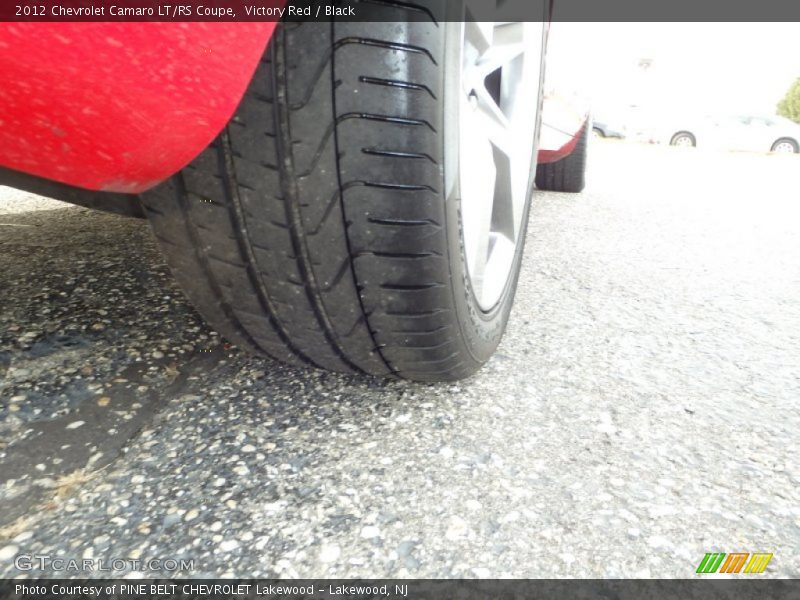 Victory Red / Black 2012 Chevrolet Camaro LT/RS Coupe