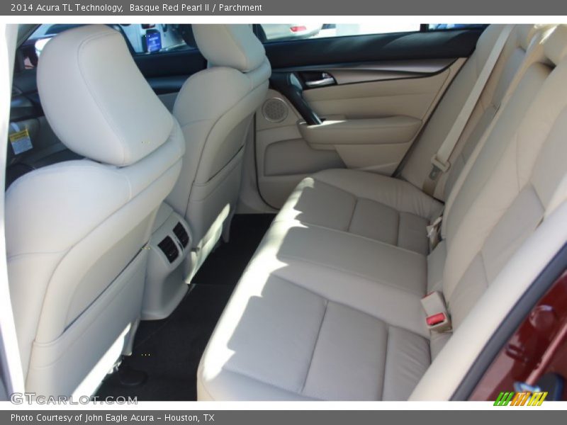 Basque Red Pearl II / Parchment 2014 Acura TL Technology