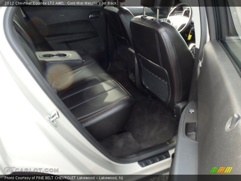 Gold Mist Metallic / Jet Black 2012 Chevrolet Equinox LTZ AWD