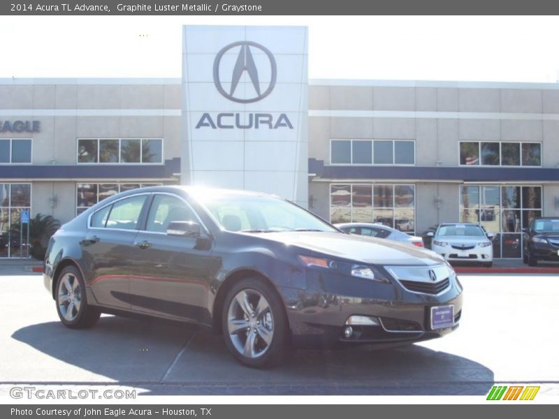 Graphite Luster Metallic / Graystone 2014 Acura TL Advance