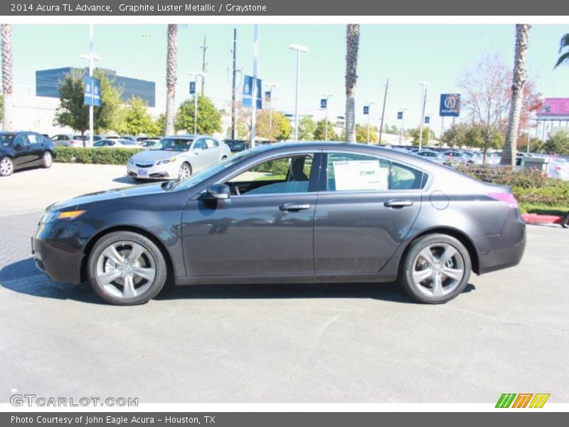 Graphite Luster Metallic / Graystone 2014 Acura TL Advance