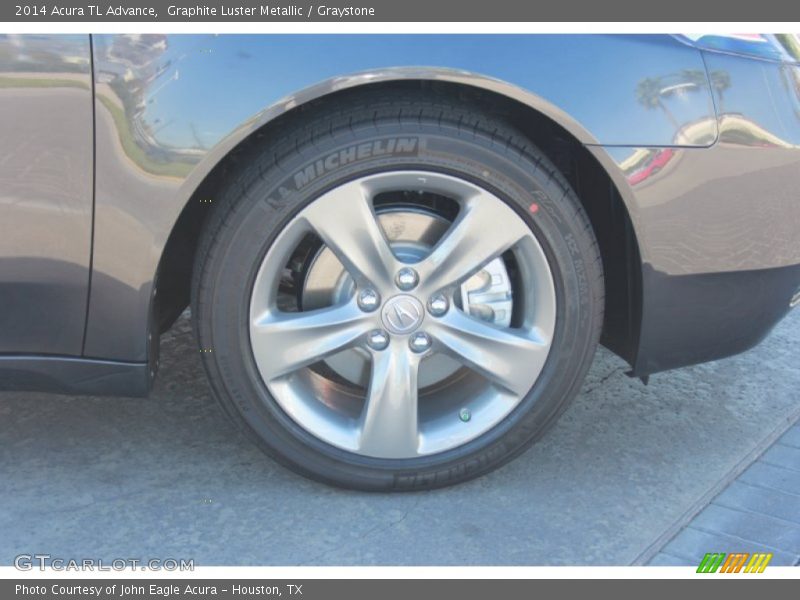 Graphite Luster Metallic / Graystone 2014 Acura TL Advance