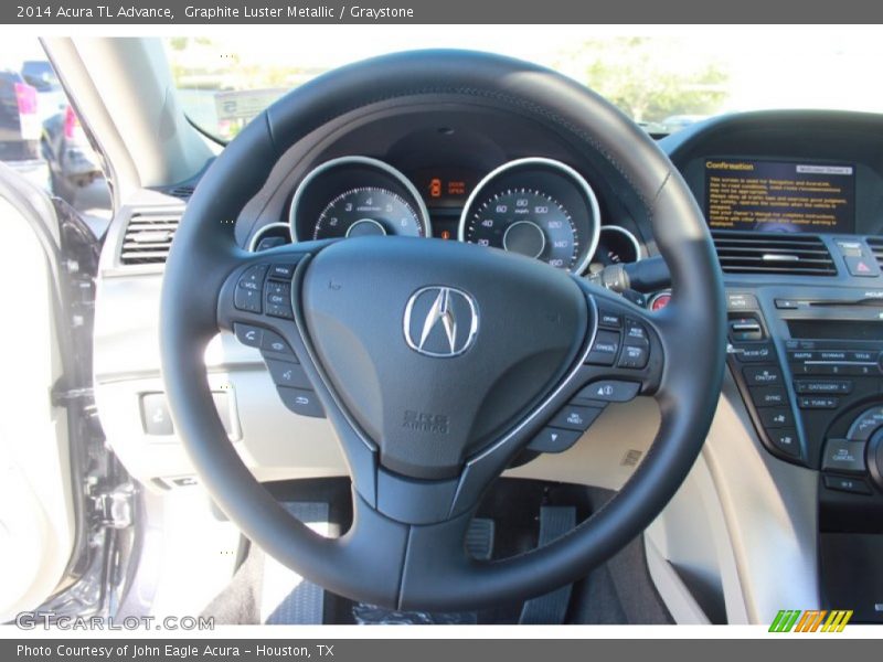 Graphite Luster Metallic / Graystone 2014 Acura TL Advance