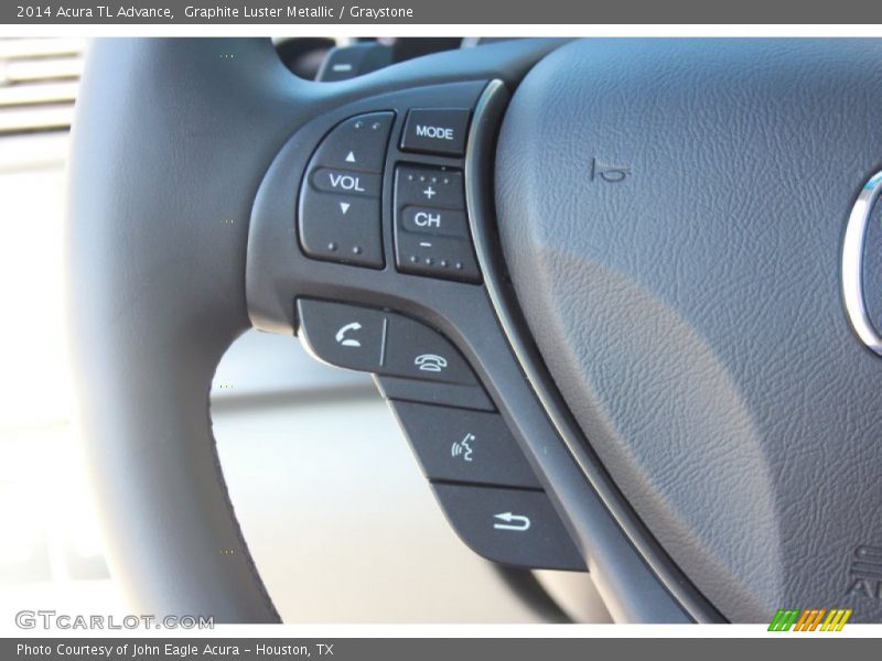 Graphite Luster Metallic / Graystone 2014 Acura TL Advance