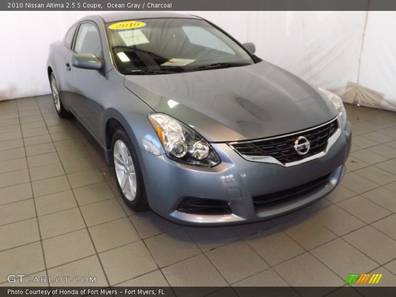 Ocean Gray / Charcoal 2010 Nissan Altima 2.5 S Coupe