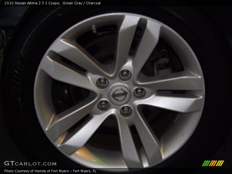 Ocean Gray / Charcoal 2010 Nissan Altima 2.5 S Coupe