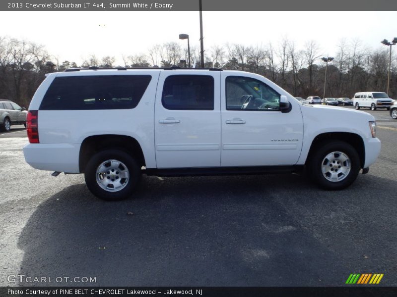 Summit White / Ebony 2013 Chevrolet Suburban LT 4x4