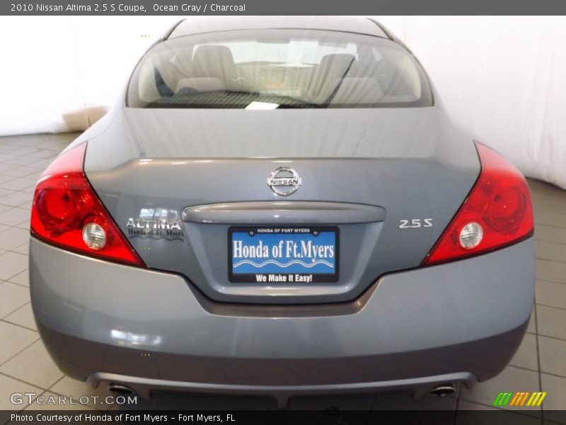 Ocean Gray / Charcoal 2010 Nissan Altima 2.5 S Coupe