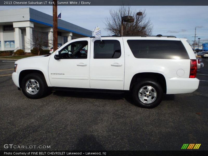 Summit White / Ebony 2013 Chevrolet Suburban LT 4x4