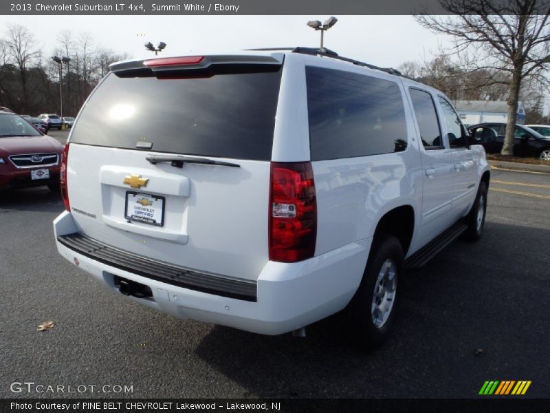 Summit White / Ebony 2013 Chevrolet Suburban LT 4x4